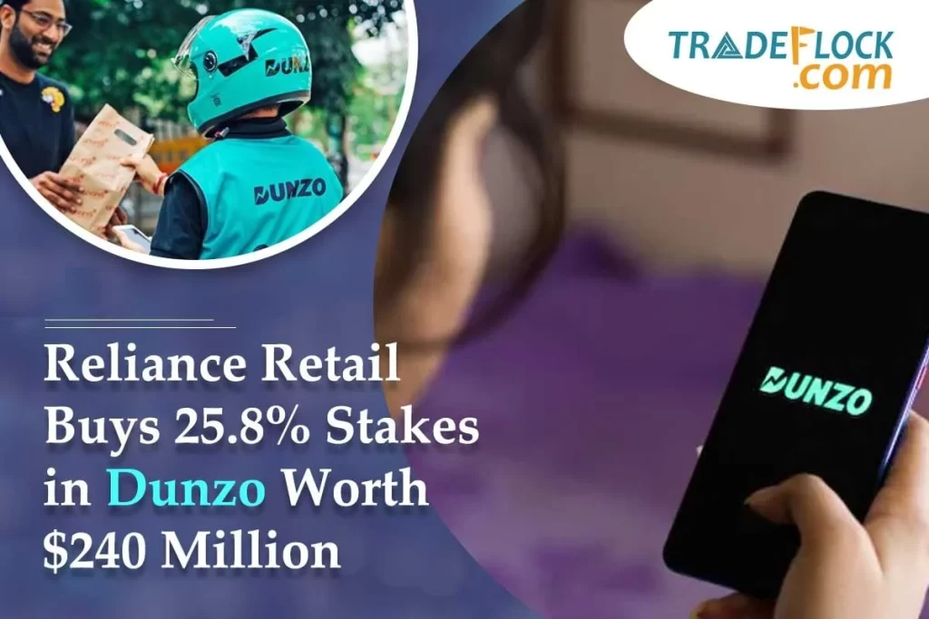 Reliance Retail Buys 25.8% Stakes in Dunzo Worth $240 Million
