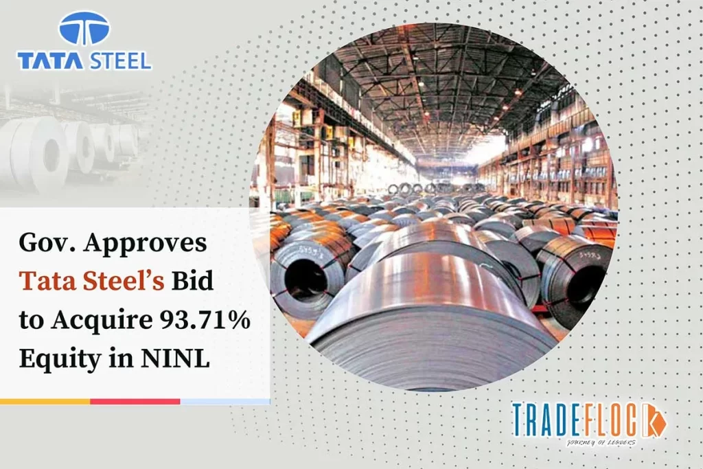 Approves Tata Steel’s Bid to Acquire 93.71% Equity in NINL