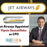 Vipula Gaunatilleka Appointed As New CFO of Jet Airways