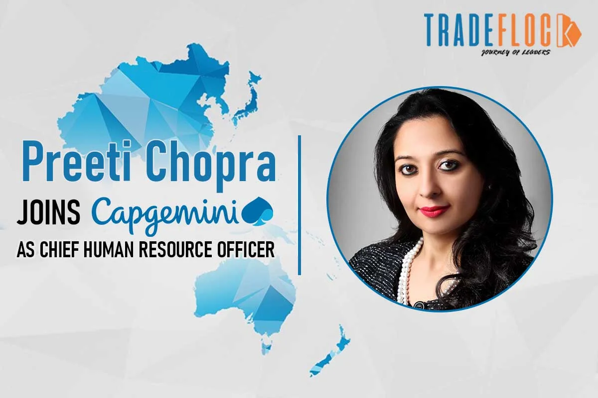 Preeti Chopra Joins Capgemini As CHRO Of Its Business Services