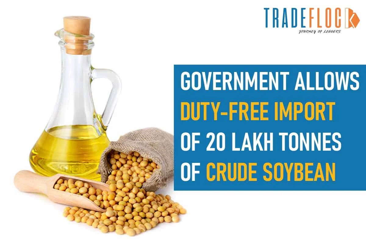 Government Allows Duty-free Import Of Crude Soybean