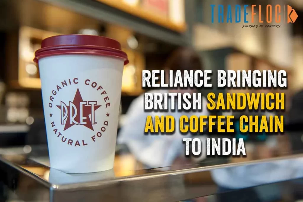 Reliance Partners With UK Chain To Launch Sandwich And Coffee Chain India