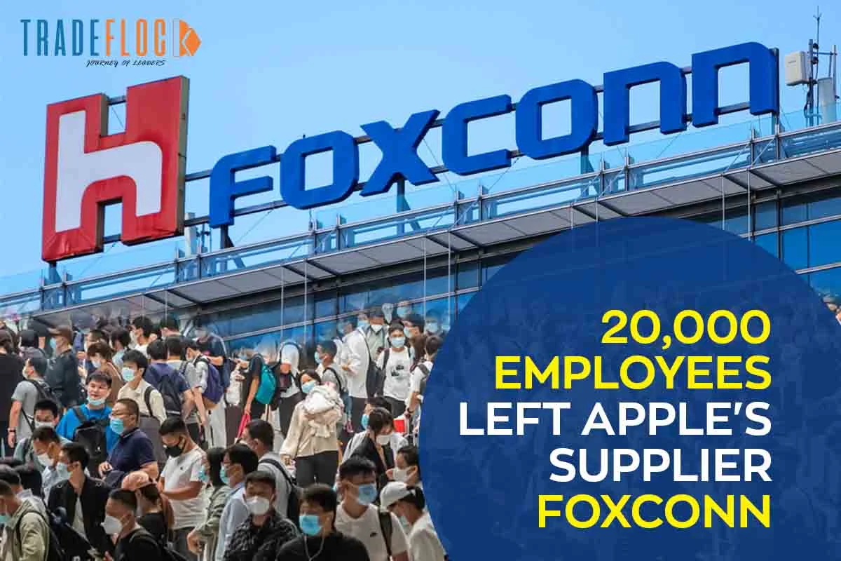 Over 20,000 Employees Left Apple’s Supplier Foxconn