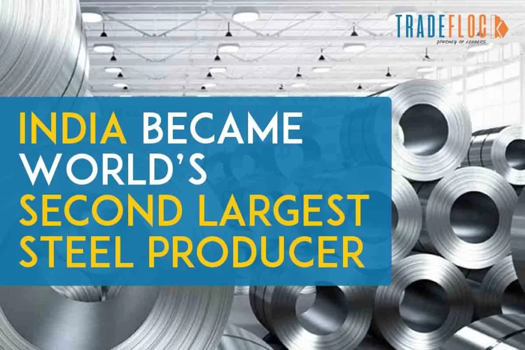 India Ranked As World’s Second Largest Producer Of Steel