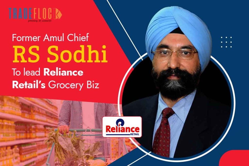 Former Amul Chief RS Sodhi Roped In By Reliance Retail To Drive Grocery Biz