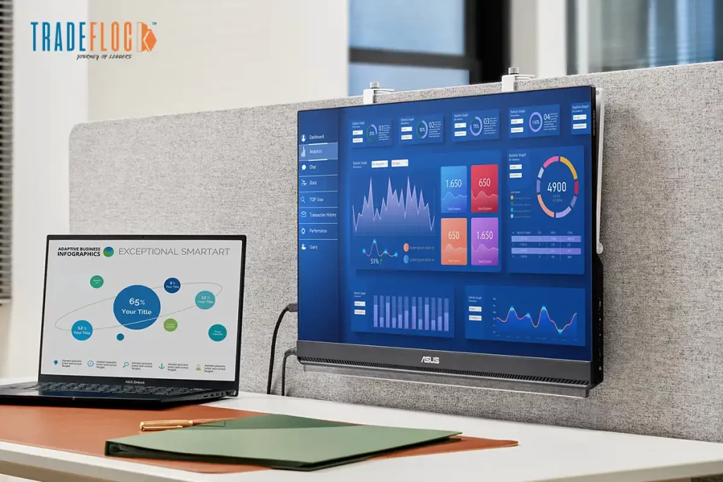 Dual-Screen Freedom: 24-Inch Portable Monitor for Productivity