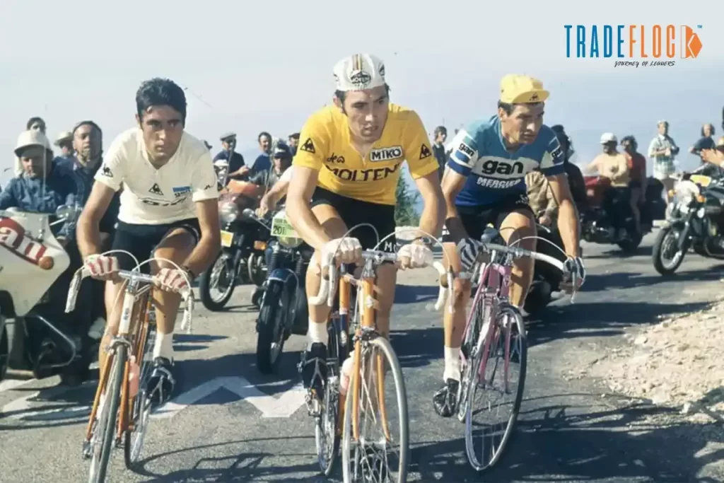 The evolution of the Tour de France